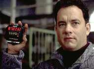 Cast Away - Verschollen: Chuck Noland (Tom Hanks) mit Uhr
